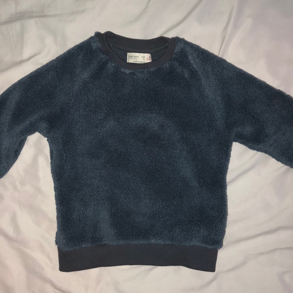 Zara Boys Navy Blue Pullover